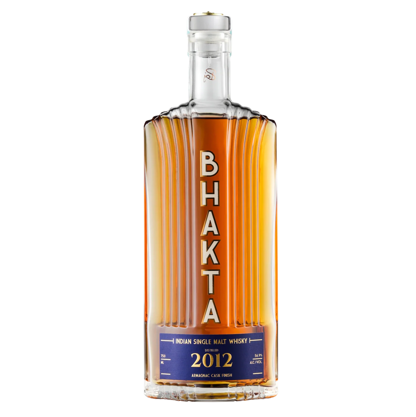 BHAKTA SINGLE MALT ARMAGNAC CASK FINISH WHISKEY DISTILLED IN 2012 750ML