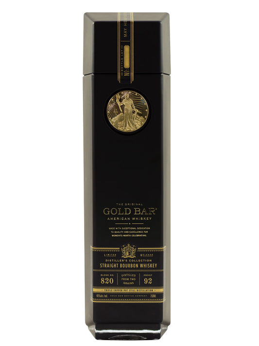 GOLD BAR WHISKEY DOUBLE CASKED FINSHED IN WINE CASKS AMERICA 750ML
