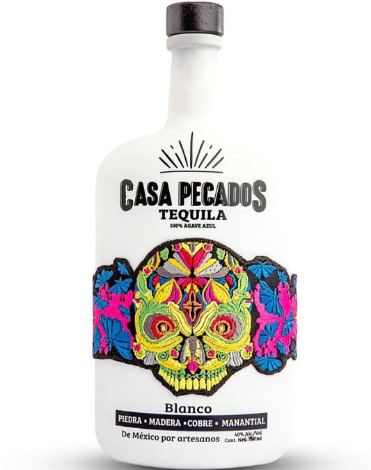 CASA PECADOS TEQUILA BLANCO 750ML