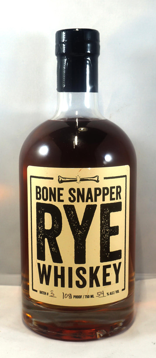 BONE SNAPPER WHISKEY RYE KENTUCKY 108PF 750ML