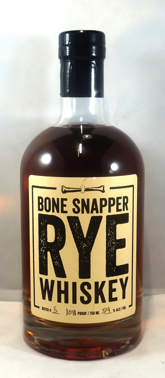 BONE SNAPPER WHISKEY RYE KENTUCKY 108PF 750ML Spirits