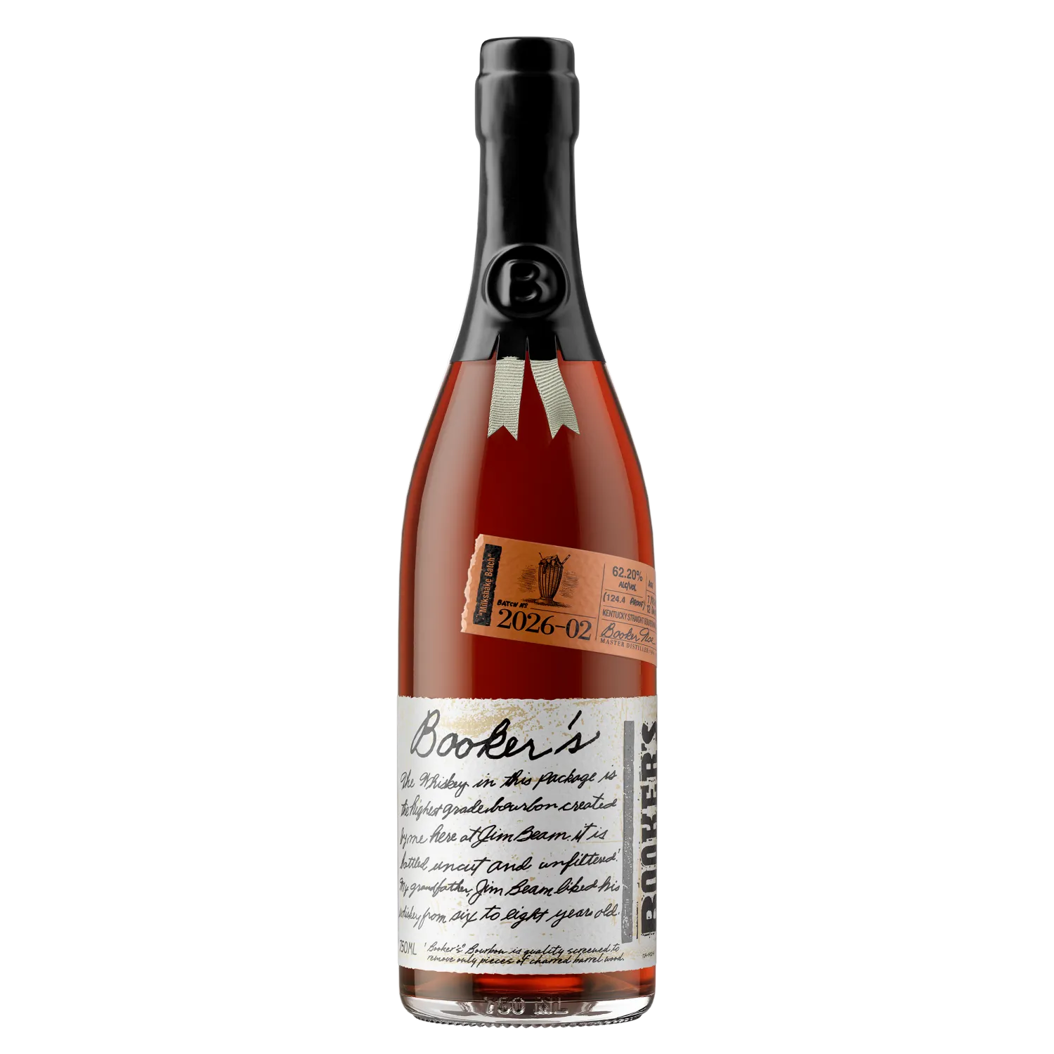 BOOKERS BOURBON MILKSHAKE BATCH 2026-02 KENTUCKY 750ML LIQ