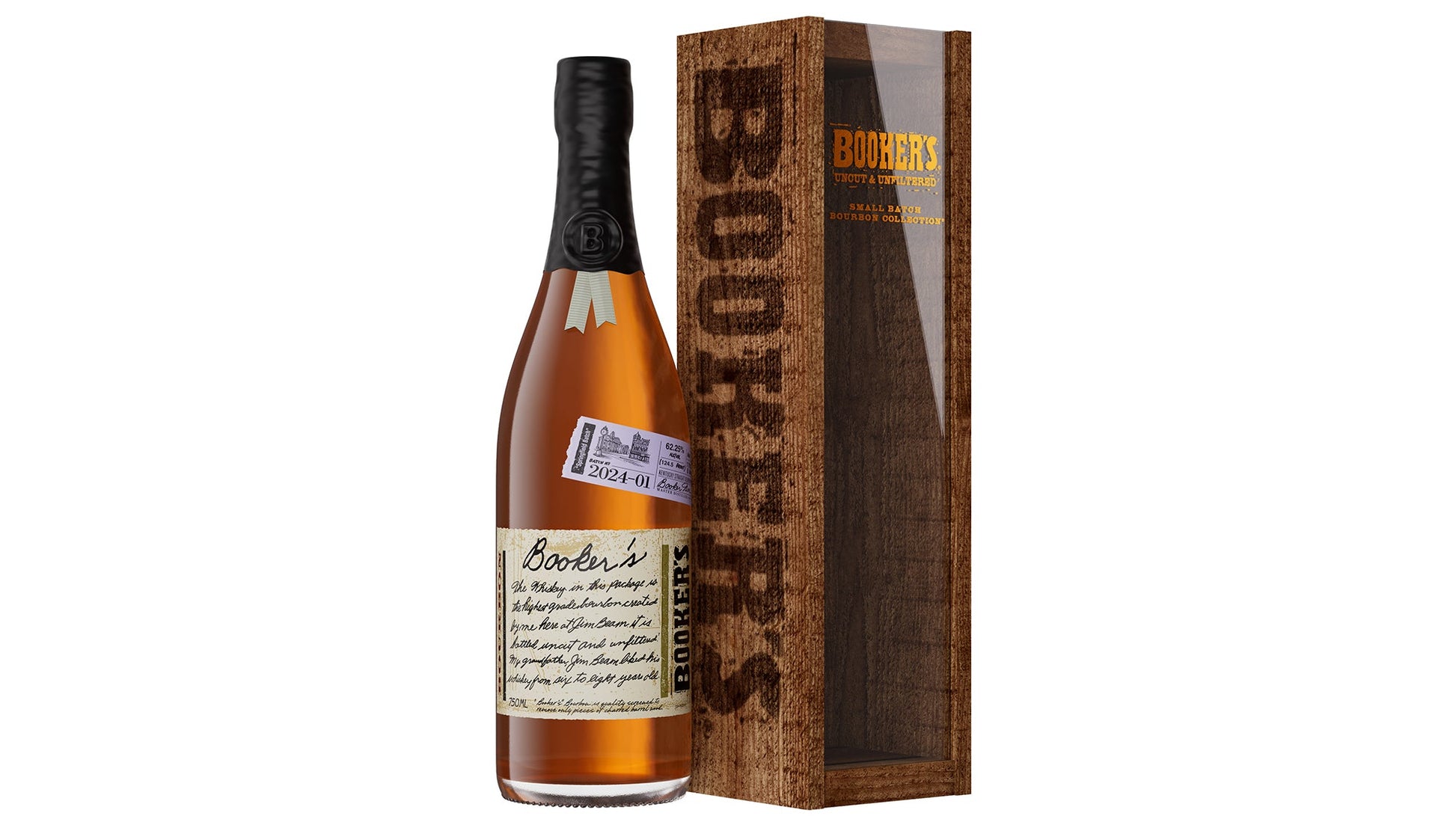 BOOKERS BOURBON SMALL BATCH KENTUCKY 2024-01 750ML LIQ
