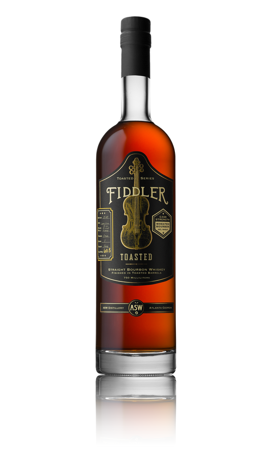 FIDDLER BOURBON DOUBLE OAKED WHEATED TOASTED GEORGIA 6YR 750ML LIQ