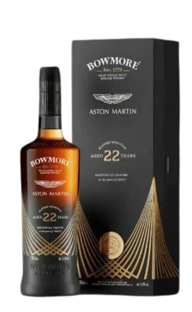BOWMORE SCOTCH SINGLE MALT ASTON MARTIN EDITION MASTERS SELECTION 22YR 750ML - Remedy Liquor