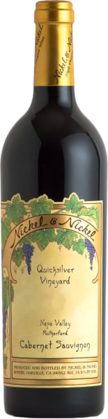 NICKEL & NICKEL CABERNET SAUVIGNON QUICKSILVER VINEYARD NAPA VALLEY 2019