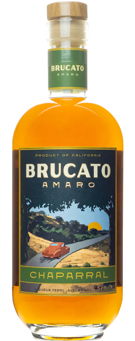 BRUCATO AMARO LIQUEUR CHAPARRAL CALIFORNIA 750ML