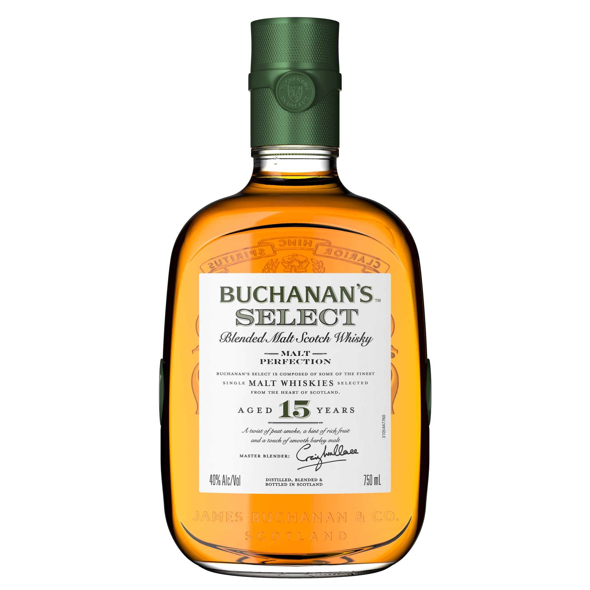 BUCHANAN'S SCOTCH BLENDED MALT SELECT 15YR 750ML Spirits