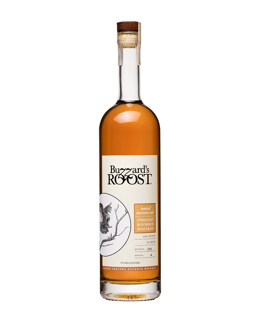 BUZZARDS ROOST BOURBON STRAIGHT TOASTED AMERICAN OAK INDIANA 750ML