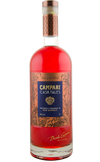 CAMPARI CASK TALES LIQUEUR FINISHED IN RUM BARRELS ITALY 1LI