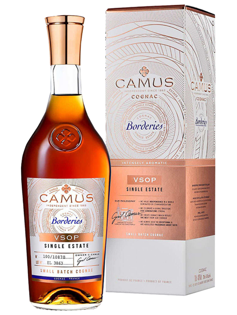 CAMUS COGNAC VSOP BORDERIES SINGLE ESTATE FRANCE 700ML