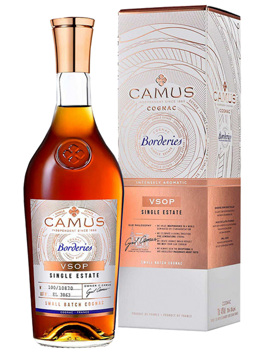 CAMUS COGNAC VSOP BORDERIES SINGLE ESTATE FRANCE 700ML