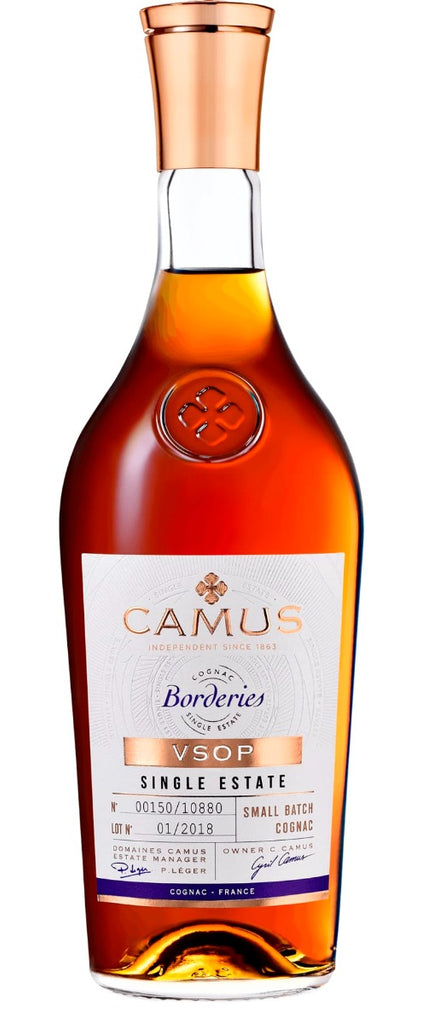 CAMUS COGNAC VSOP BORDERIES SINGLE ESTATE FRANCE 700ML