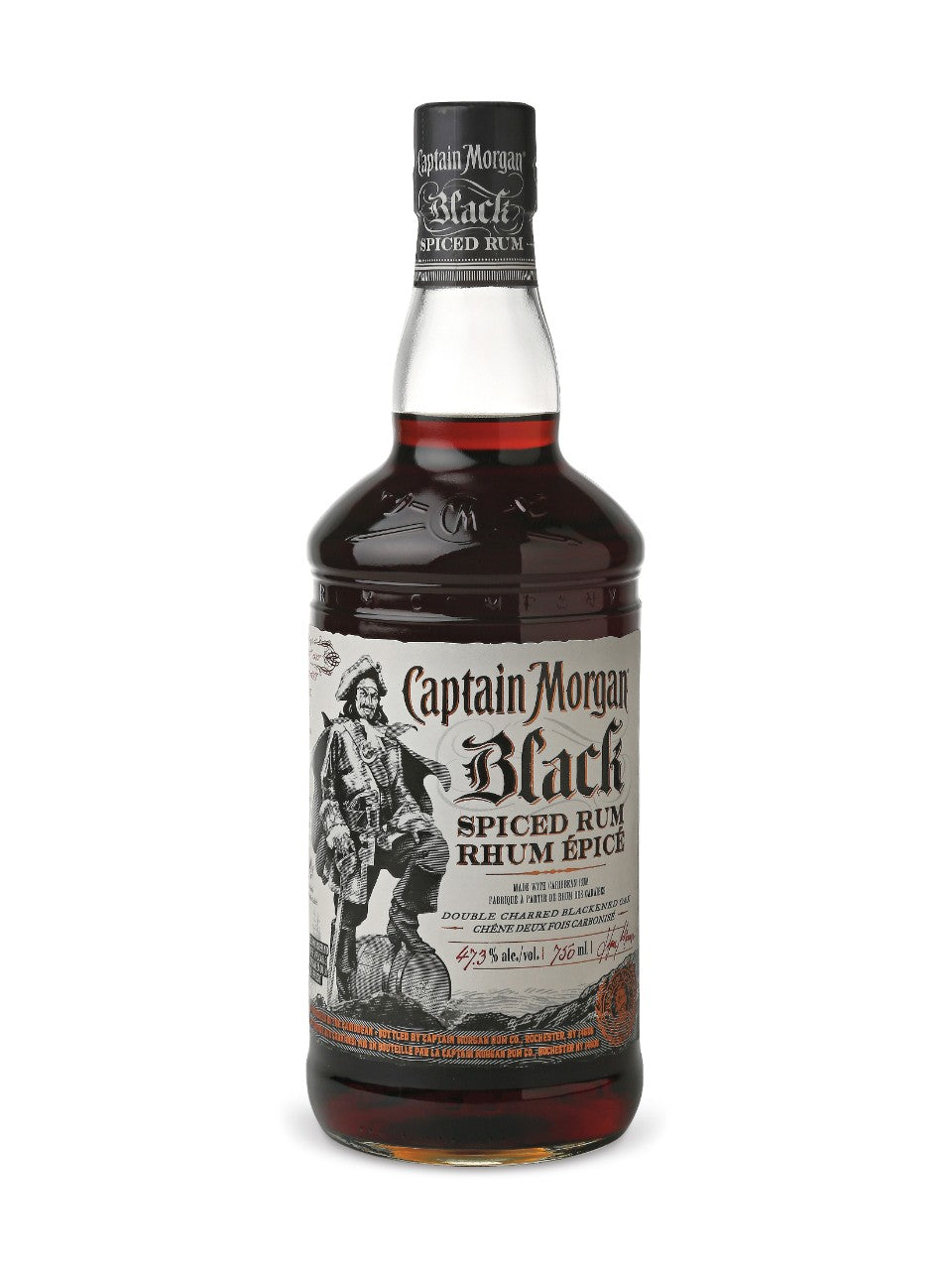 CAPTAIN MORGAN BLACK SPICED RUM 750ML - Remedy Liquor