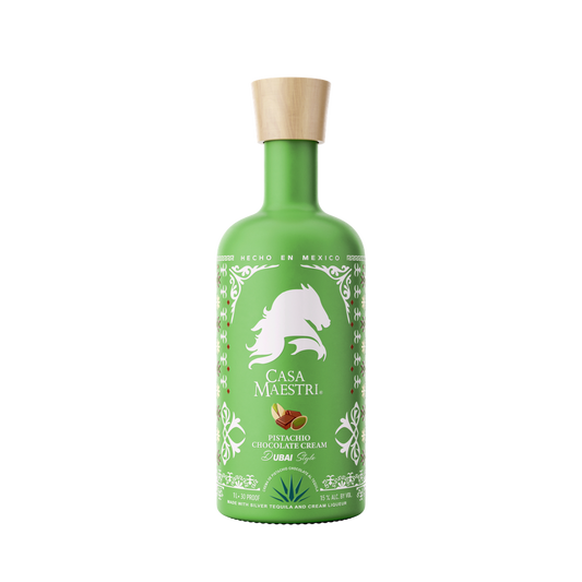 CASA MAESTRI LIQUEUR PISTACHIO CHOCOLATE CREAM DUBAI MEXICO 750ML