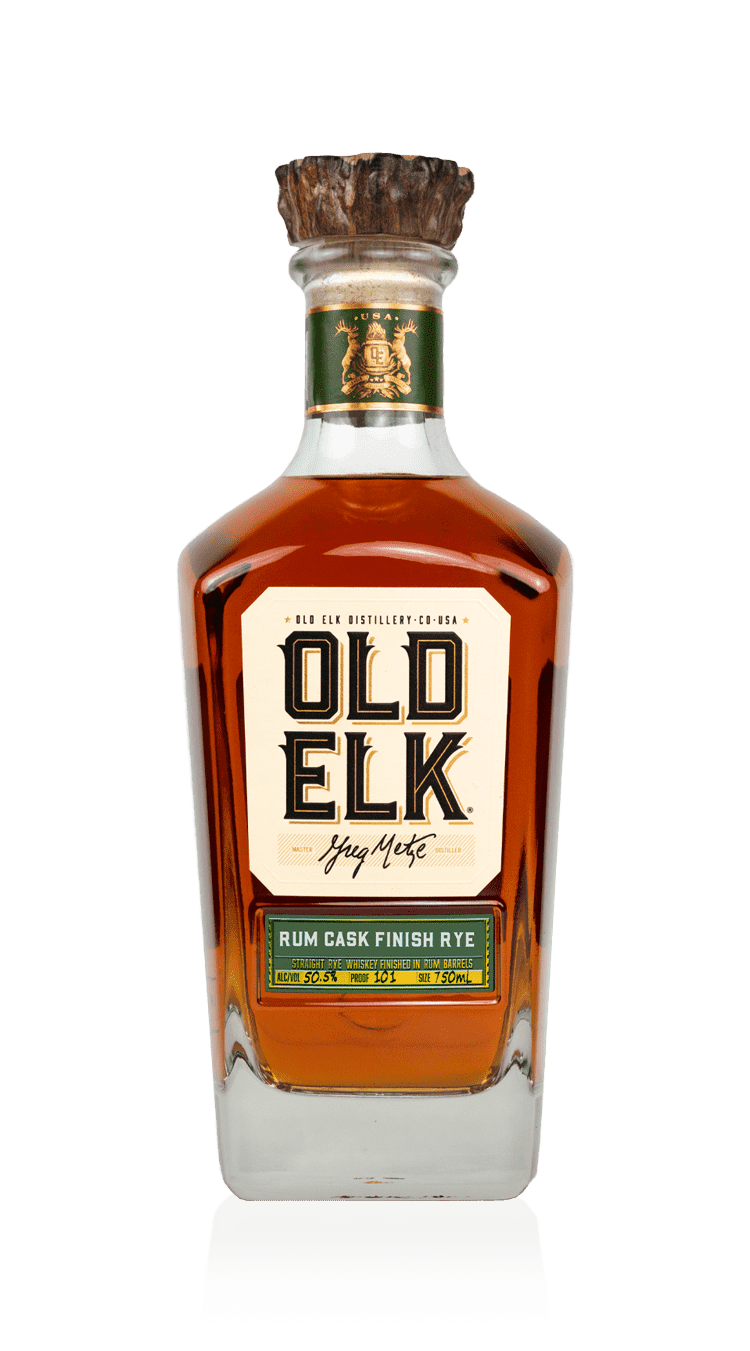 OLD ELK WHISKEY RYE RUM CASK FINISH 101PF INDIANA 750ML