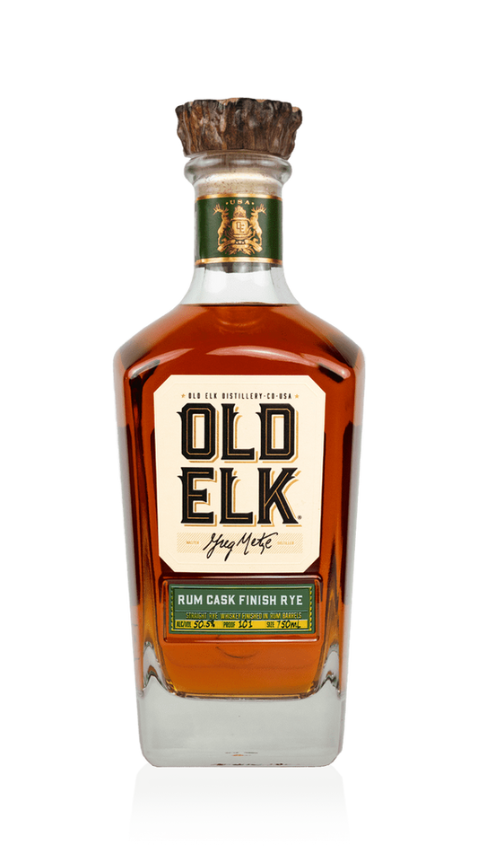 OLD ELK WHISKEY RYE RUM CASK FINISH 101PF INDIANA 750ML