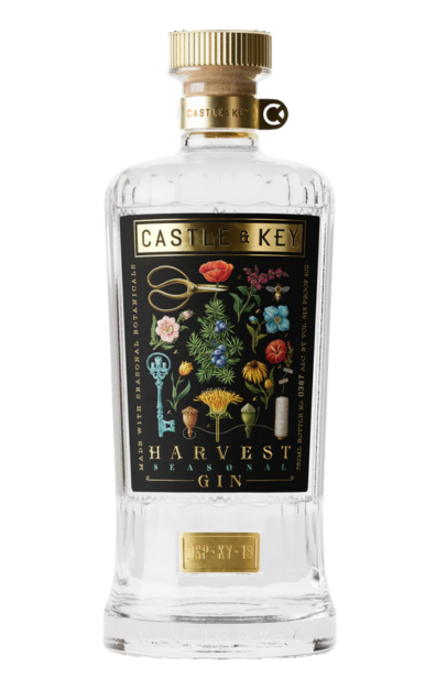 CASTLE & KEY HARVEST GIN SEASONAL KENTUCKY 750ML