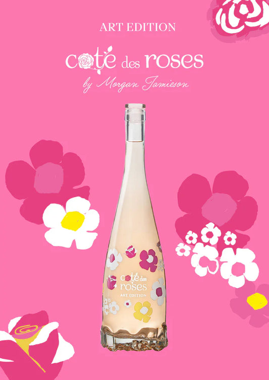 GERARD BERTRAND COTE DES ROSES ROSE ART EDITION X MORGAN JAMIESON FRANCE 2023 WINE