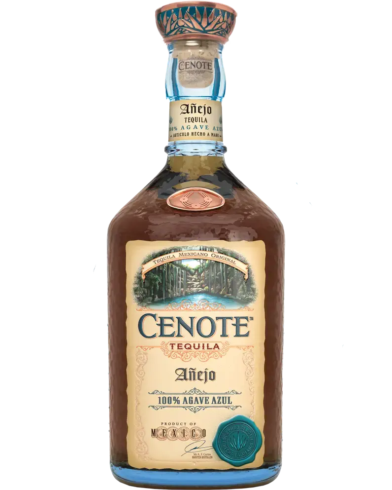 CENOTE TEQUILA ANEJO 750ML