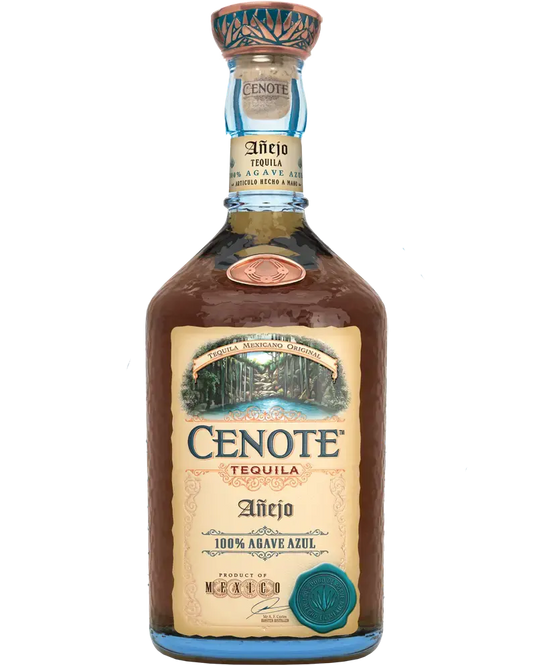 CENOTE TEQUILA ANEJO 750ML