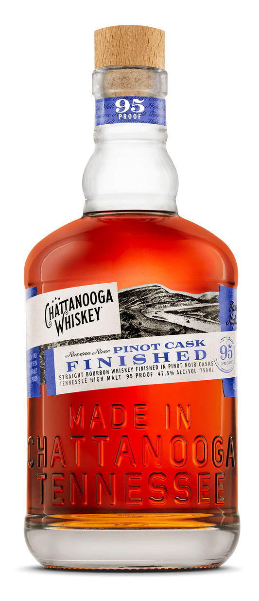 CHATTANOOGA BOURBON STRAIGHT HIGH MALT FINISHED IN PINOT NOIR CASKS TENNESSEE 750ML LIQ