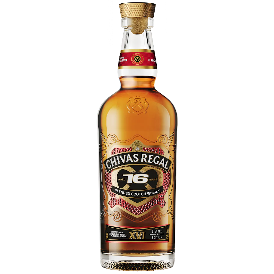 CHIVAS REGAL SCOTCH BLENDED LIMITED CHARLES LECLERC EDITION 16YR 750ML LIQ