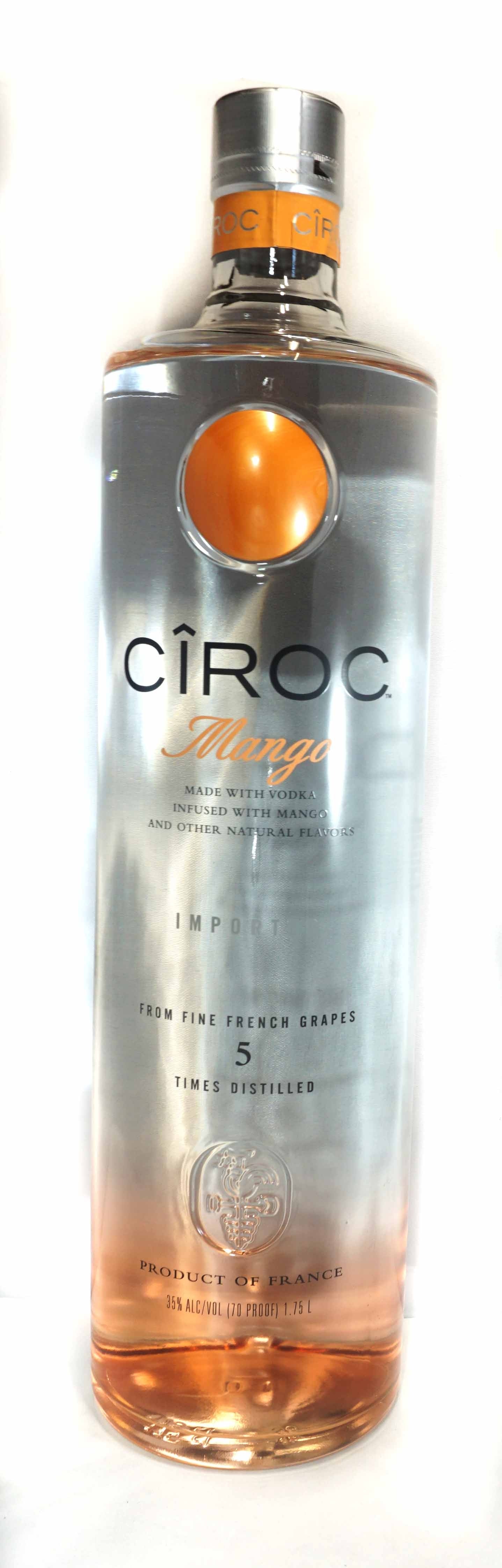 CIROC VODKA MANGO FLAVOR FRANCE 1.75LI