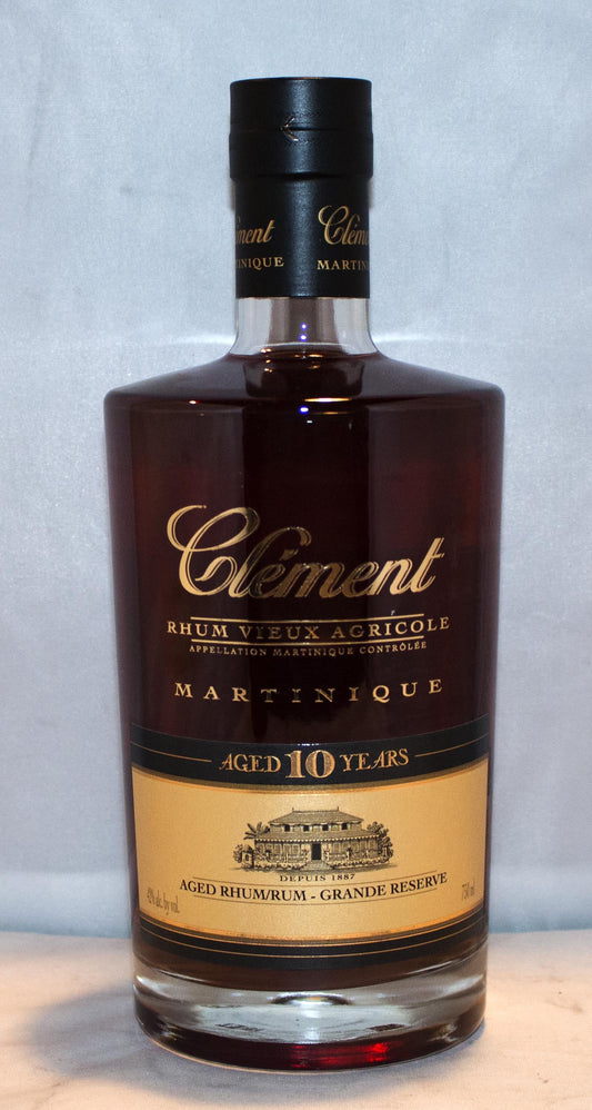 CLEMENT RUM VIEUX AGRICOLE MARTINIQUE 10YR 700ML