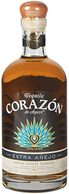 CORAZON TEQUILA EXTRA ANEJO SINGLE ESTATE 750ML Spirits
