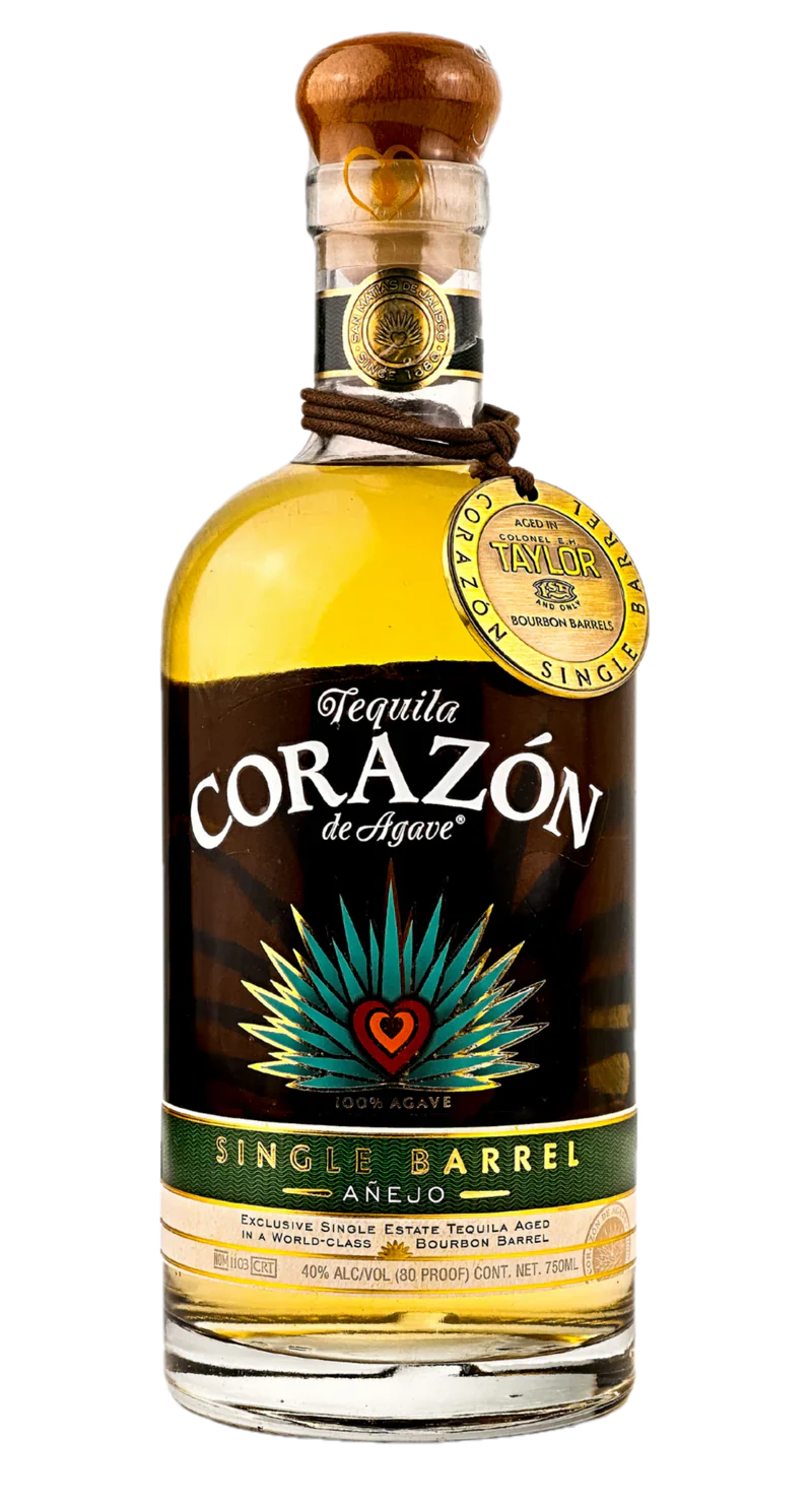 CORAZON TEQUILA ANEJO SINGLE BARREL AGED IN EH TAYLOR BARREL 750ML