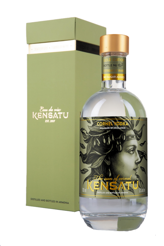 KENSATU BRANDY CORNELIAN CHERRY ARMENIA 750ML