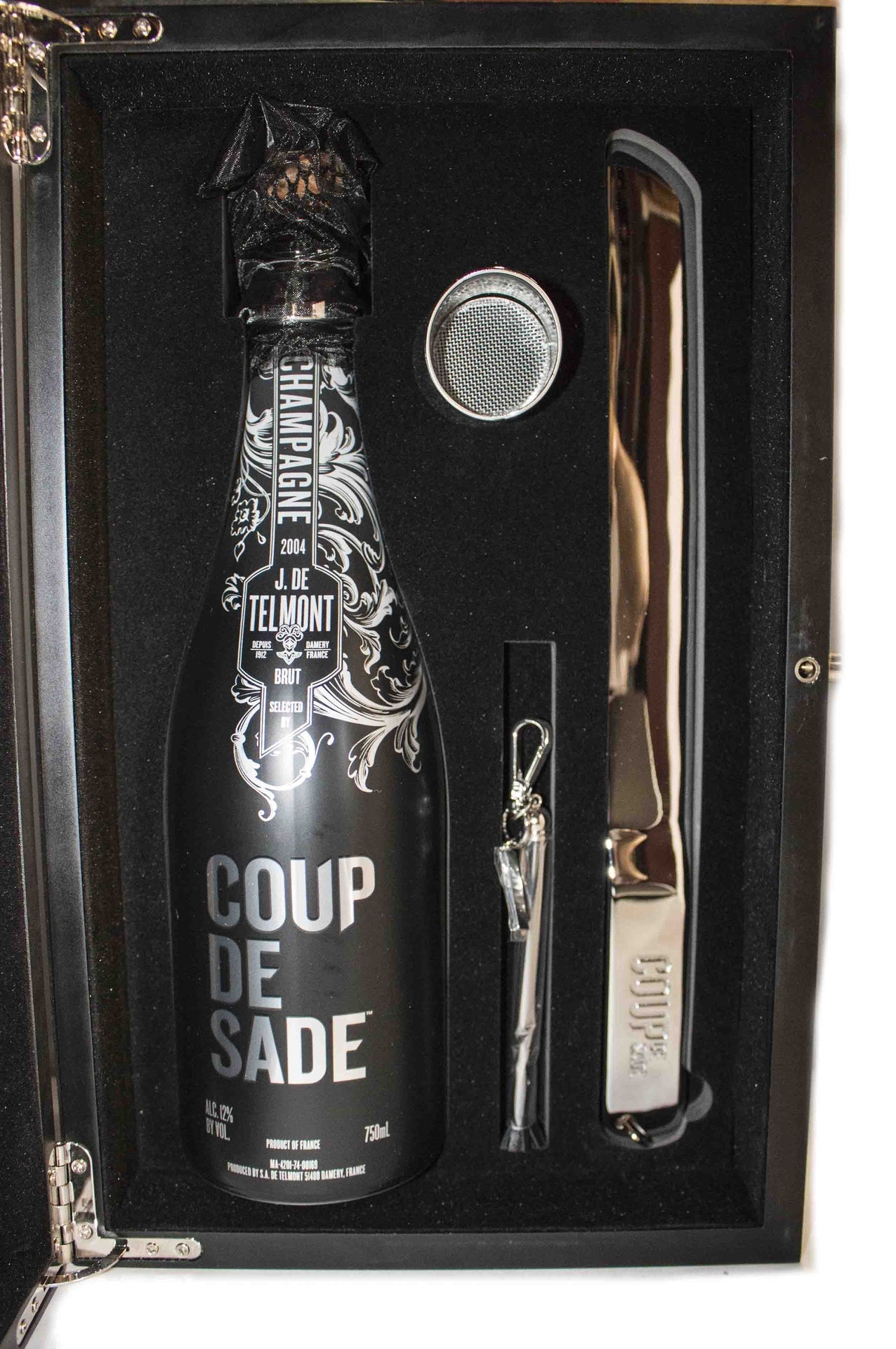 COUP DE SADE CHAMPAGNE BRUT J DE TELMOUNT FRANCE 2004 Wine