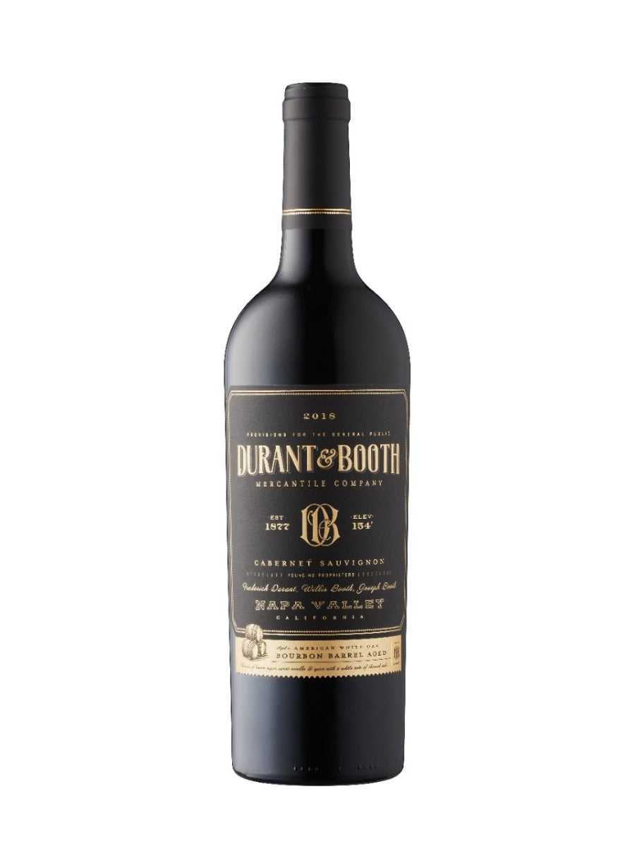 DURANT & BOOTH CABERNET SAUVIGNON BOURBON BARREL AGED NAPA VALLEY 2020