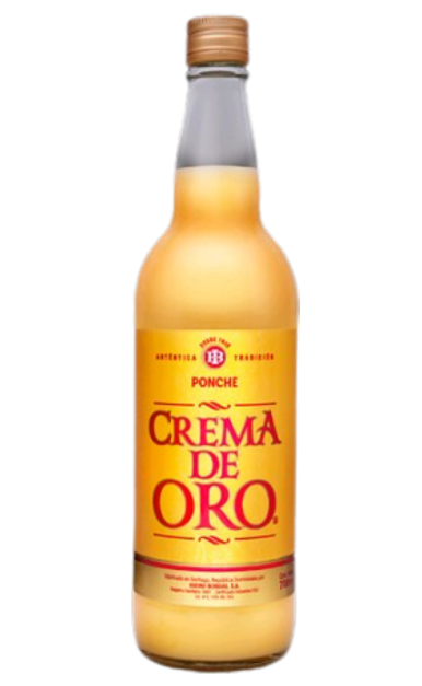 PONCHE CREMA DE ORO LIQUEUR DOMINICAN REPUBLIC 750ML