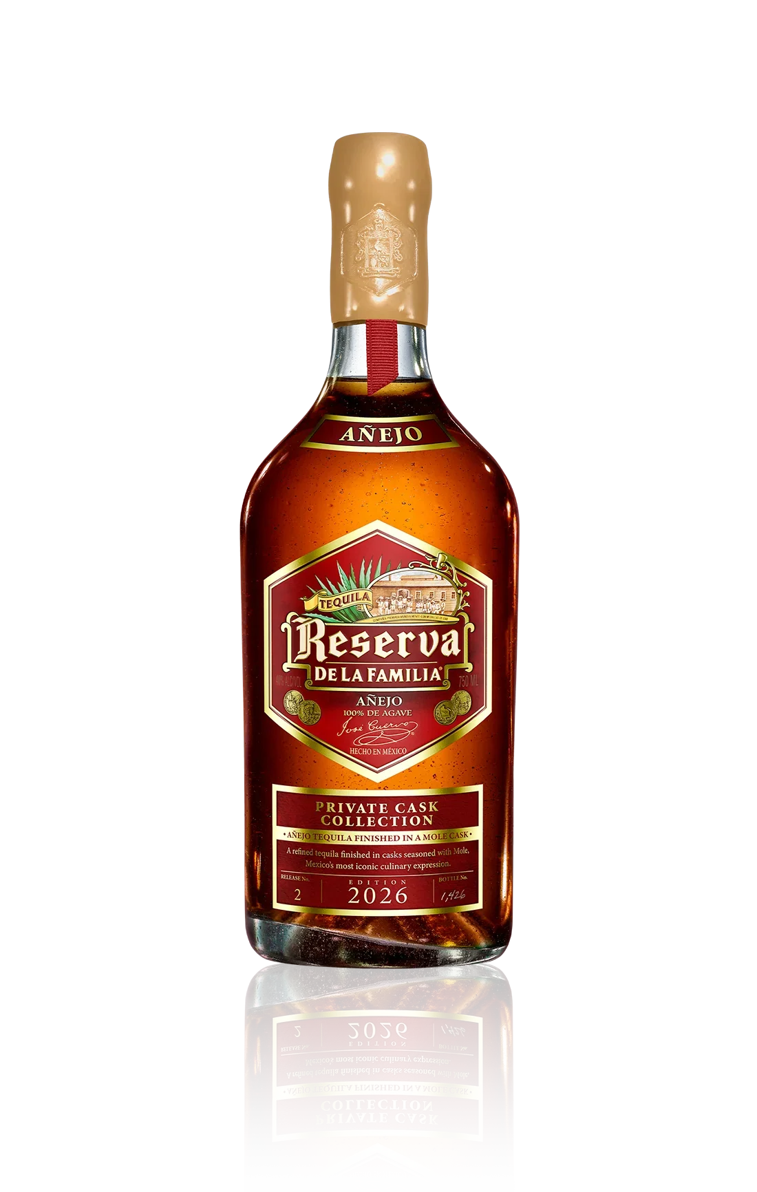 JOSE CUERVO TEQUILA ANEJO RESERVA DE LA FAMILIA PRIVATE CASK COLLECTION 750ML
