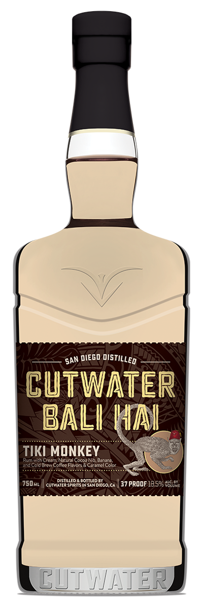 CUTWATER BALI HAI TIKI MONKEY RUM CALIFORNIA 750ML