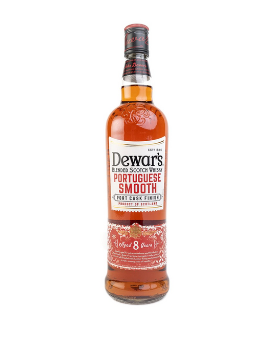 DEWARS SCOTCH BLENDED PORTUGUESE SMOOTH PORT CASK FINISH 8YR 750ML