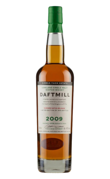 DAFTMILL SCOTCH WHISKY SINGLE MALT SUMMER BATCH RELEASE 2009 LOWLAND 750ML