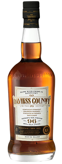 DAVIESS COUNTY BOURBON SOUR MASH FINSIHED IN FRENCH OAK CASKS KENTUCKY 750ML