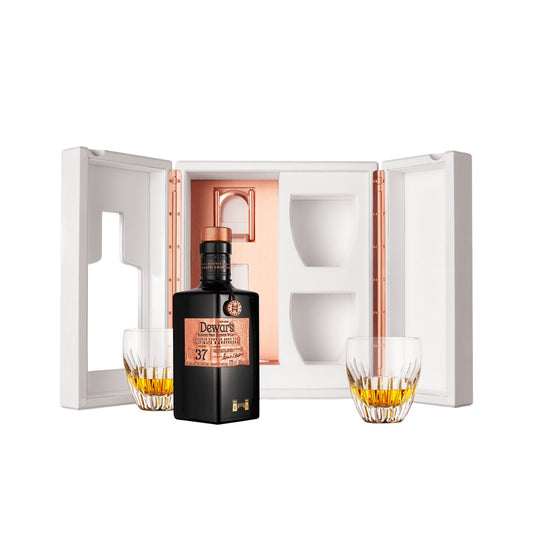 DEWARS SCOTCH BLENDED DOUBLE DOUBLE AGED 37YR 375ML LIQ