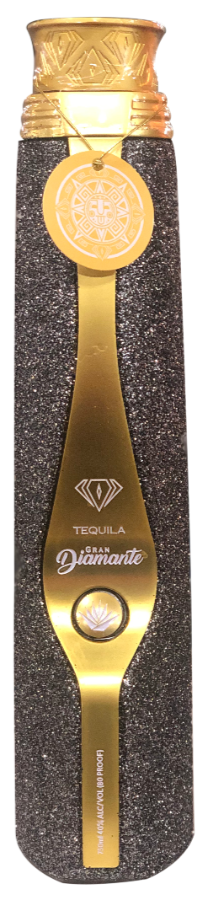 GRAN DIAMANTE TEQUILA REPOSADO W/ GLITTER DESIGN 750ML Spirits