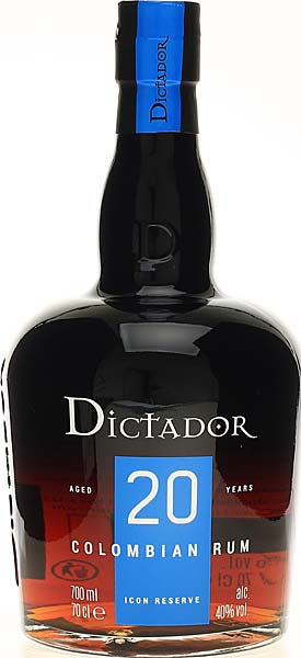 DICTADOR RUM COLOMBIA 20YR 750ML