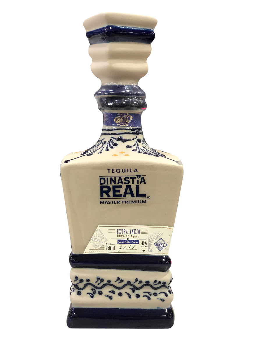 DINASTIA REAL TEQUILA EXTRA ANEJO SINGLE BARREL CERAMIC BOTTLE 5YR 750ML - Remedy Liquor