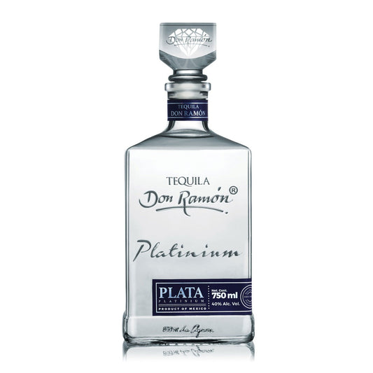 DON RAMON TEQUILA PLATINIUM PLATA CRISTALINO 750ML