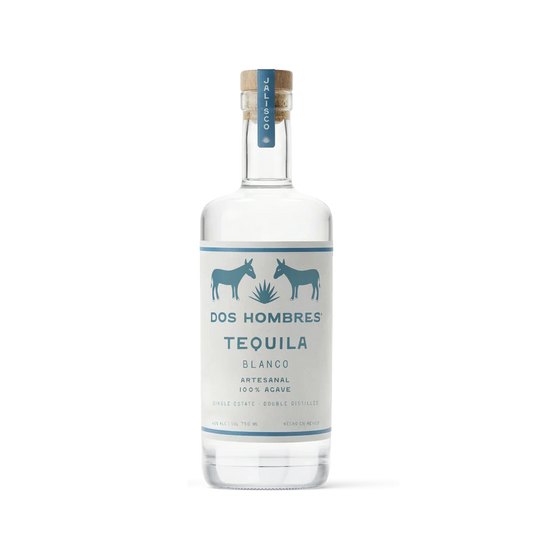 DOS HOMBRES TEQUILA BLANCO 750ML