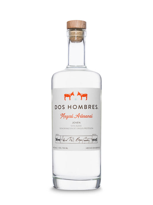 DOS HOMBRES MEZCAL ARTESANAL ESPADIN JOVEN 750ML