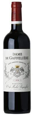 DAME DE GAFFELIERE GRAND CRU CLASSE SAINT EMILION FRANCE 2019 WINE