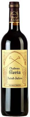 CHATEAU GLORIA RED WINE SAINT JULIEN FRANCE 2015 WINE