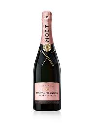 MOET & CHANDON CHAMPAGNE BRUT ROSE IMPERIAL FRANCE 750ML Wine